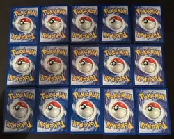 Pokemon Base Set 2 Part Complete Set No Dupes rares uncommon commons - Image 5