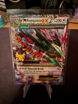 Pokemon Celebrations Classic Collection M Rayquaza EX Full Art 76/108 Pack Fresh - Image 1