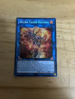 Decode Talker Heatsoul - RA01-EN048 - Secret Rare - 1st Edition Yugioh - Image 1