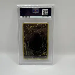PSA 10 YuGiOh The Winged Dragon of Ra DOD-001 Dawn Destiny Promo Prismatic GEM - Image 2