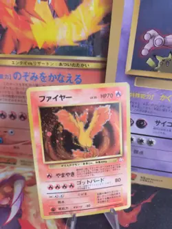 Pokemon Karte Card Lavados Moltres Mysterious Of Fossil Holo Wotc japanese Exc - Image 2