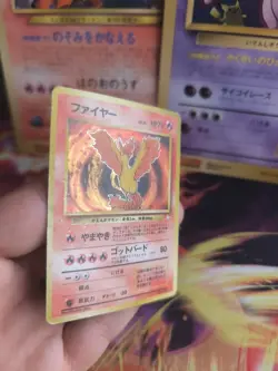Pokemon Karte Card Lavados Moltres Mysterious Of Fossil Holo Wotc japanese Exc - Image 4