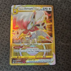 Pokemon TCG Hisuian Zoroark VSTAR Lost Origin 213/196 Regular Secret Rare Card - Image 1