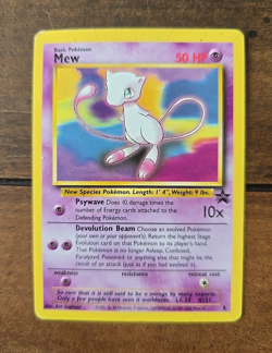 2000 Pokemon Card - Mew 8 Black Star Promo - Vintage *RARE* - Image 1