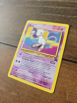 2000 Pokemon Card - Mew 8 Black Star Promo - Vintage *RARE* - Image 3