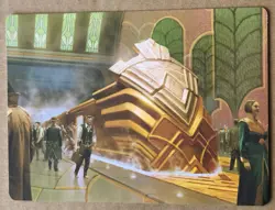 MTG Art Series: Streets of New Capenna Capenna Express Art Card - Image 1