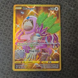 Oranguru 199/185 Vivid Voltage Hyper Gold Rare Full Art Pokemon Card - Image 1
