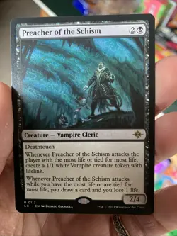 Preacher of the Schism / Magic MTG / Lost Caverns of Ixalan - Rare - NM - Image 1