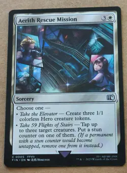 MTG Aerith Rescue Mission #5 FINAL FANTASY - Image 1