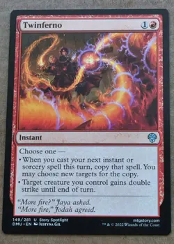 Twinferno #149/281 Dominaria United DMU Magic MTG - Image 1