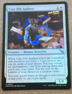 FOIL MTG Case File Auditor #7 Murders at Karlov Manor - Image 1