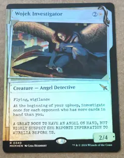 Wojek Investigator MKM MTG 340 FOIL SHOWCASE RARE - Image 1
