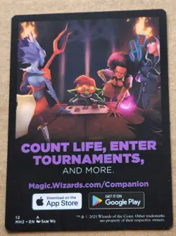 Timeless Witness Token MTG Modern Horizons 2 Token 005/021 - Image 2