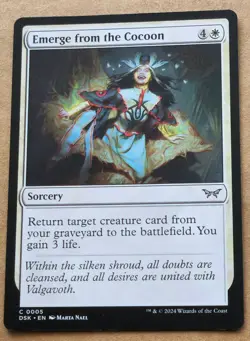 MTG Duskmourn: House of Horror Emerge from the Cocoon 0005 - Image 1