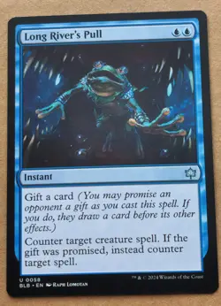 LONG RIVER'S PULL Bloomburrow #58 BLB MTG - Image 1