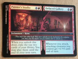 Painter's Studio/Defaced Gallery 147 Foil DSK MTG - Image 1