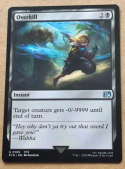 Overkill Final Fantasy 0109 MTG Magic The Gathering Pack Fresh - Image 1