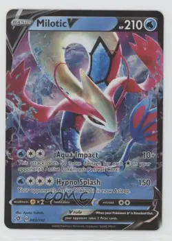 Milotic V Pokemon Sword & Shield Rebel Clash #043 1kb2 - Image 1