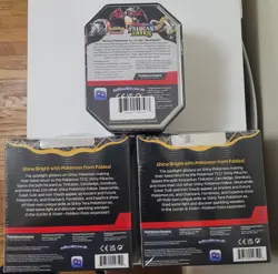 LOT OF (2) Pokemon Paldean Fates Booster Bundle Box &(1) PF Charizard TIN sealed - Image 2