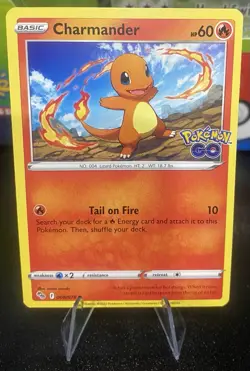 Pokemon TCG Charmander 008/078 Pokemon Go Common Fire New NM/M Free Shipping! ✨ - Image 1