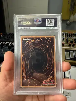 Yugioh PSA 10 Black Luster Soldier of Chaos GFTP-EN132 Ghost Rare 1st Ed - Image 3