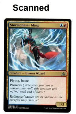 MTG Stormchaser Mage Creature Oath Of The Gatewatch Card 2016 Near Mint - Image 1