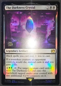 The Darkness Crystal Final Fantasy MTG Foil Card Prerelease - Image 1