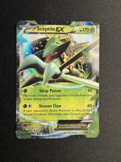 Sceptile EX Ultra Rare XY Ancient Origins Holo Card 07/98 NM - Image 1