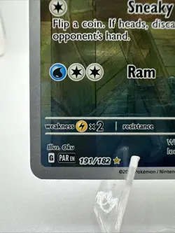 Pokemon TCG Wimpod Paradox Rift 191/182 Holo Illustration Rare Card! - Image 5