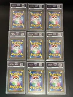 PSA 10 Charizard Venusaur Blastoise EVOs SEQ 9Set Pokemon Card 151 Japanese sv2a - Image 2