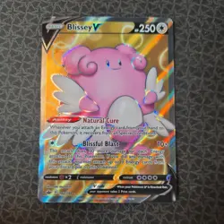 Blissey V 182/198 Chilling Reign Full Art Ultra Rare Pokemon Card - Image 1