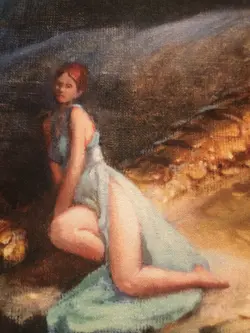 GenCon 2022 Magic The Gathering Dragon Playmat Signed by Artist MTG Gen Con eBay - Image 5