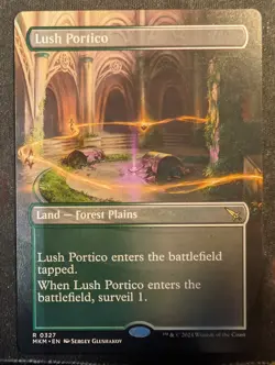 Lush Portico - Borderless - Murders at Karlov Manor (MTG) - Image 1