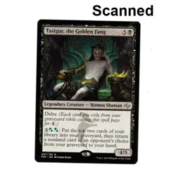 MTG Tasigur, the Golden Fang Legendary Creature Fate Reforged 2015 Near Mint - Image 1