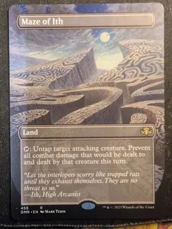 Maze of Ith - Borderless - Dominaria Remastered (MTG) - Image 1