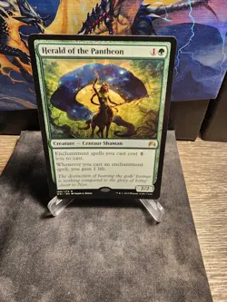 MTG Herald of the Pantheon Magic Origins Rare Regular 180 - Image 1