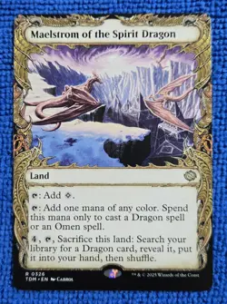 MTG 1x Maelstrom of the Spirit Dragon (Showcase) Tarkir: Dragonstorm Regular - Image 1