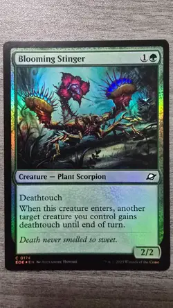 Blooming Stinger (Common Foil) #174 Edge of Eternities MTG NM - Image 1