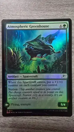 Atmospheric Greenhouse (Uncommon Foil) #171 Edge of Eternities MTG NM - Image 1