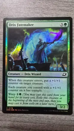 Drix Fatemaker (Common Foil) #178 Edge of Eternities MTG NM - Image 1