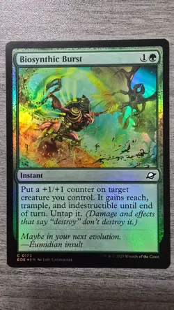 Biosynthic Burst (Common Foil) #173 Edge of Eternities MTG NM - Image 1