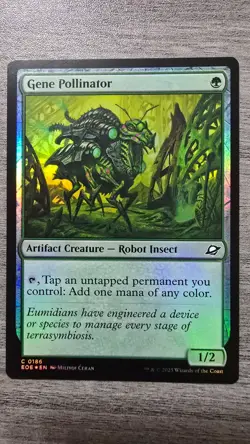 Gene Pollinator (Common Foil) #186 Edge of Eternities MTG NM - Image 1