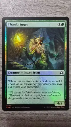 Thawbringer (Common Foil) #211 Edge of Eternities MTG NM - Image 1