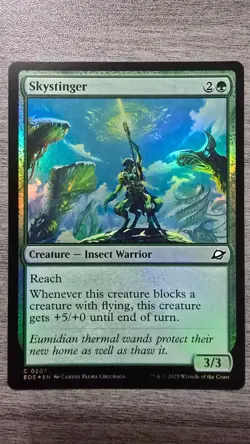 Skystinger (Common Foil) #207 Edge of Eternities MTG NM - Image 1