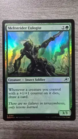 Meltstrider Eulogist (Uncommon Foil) #197 Edge of Eternities MTG NM - Image 1