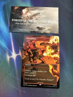 Vandalblast Non Foil Rare MTG Secret Lair Deadpool - Image 1