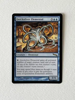 MTG - Quicksilver Elemental - Mirrodin - Image 1