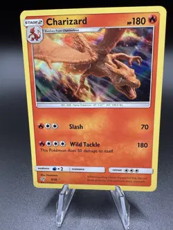 Pokemon TCG Charizard 5/18 Detective Pikachu Holo Rare, NM - Image 1