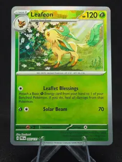 Leafeon: 005/131 - Prismatic Evolutions - Pokemon TCG (NM) Pokeball - Image 1