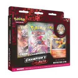 Pokemon TCG Champion's Path Pin Box Wave 1 (Set of 3) - Image 4